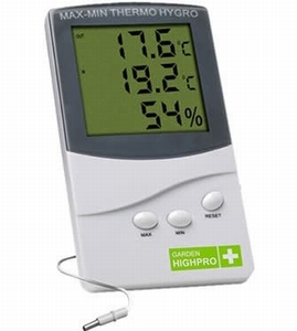 Garden HighPro Min Max Thermo/Hygrometer medium