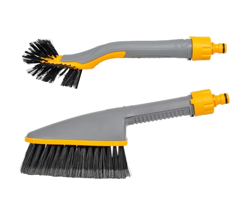 Hozelock Twin Pack Autowas & wielborstel incl. shampoosticks