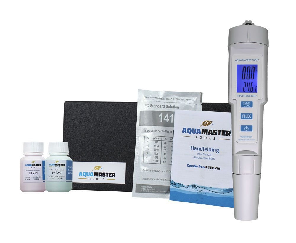 Aquamaster Tools Combo p150 Pro, PH,EC,TDS,PPM & Temp