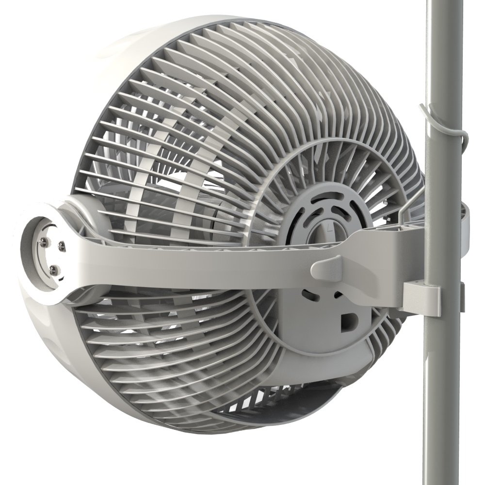 Secret Jardin Monkey fan tent paal ventilator 23cm 30watt