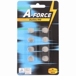 A-Force Powerfull Knoopcel AG13 LR44 - 8 stuks voor meters