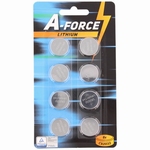 A-Force Powerfull Knoopcel CR2032 - 8 stuks