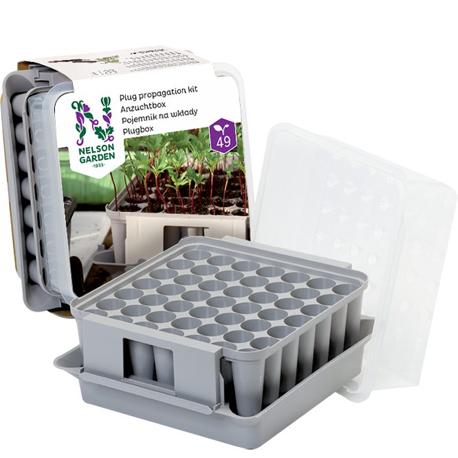 Nelson Garden Pluggbox voor max 49x ontkiem kit